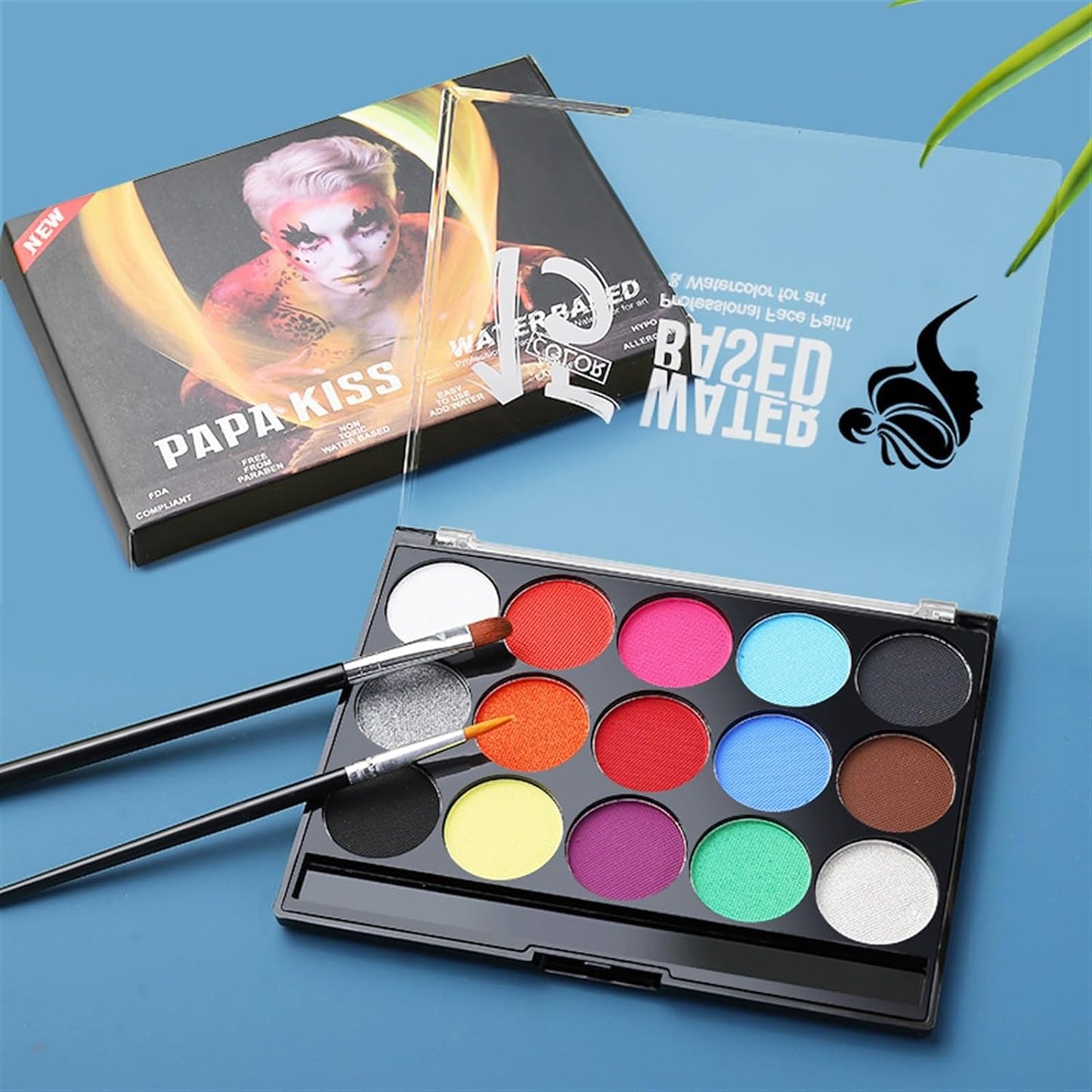 Profetional Face Painting Kit Body Painting Oil Paint, Multi-color Face Paint, Creative Painting Festival Oil Paint Set Professional Body & Face Paint Kit